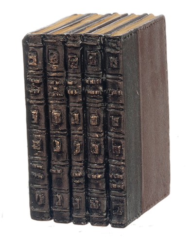 Dollhouse Miniature Resin Stack Of Encyclopedias